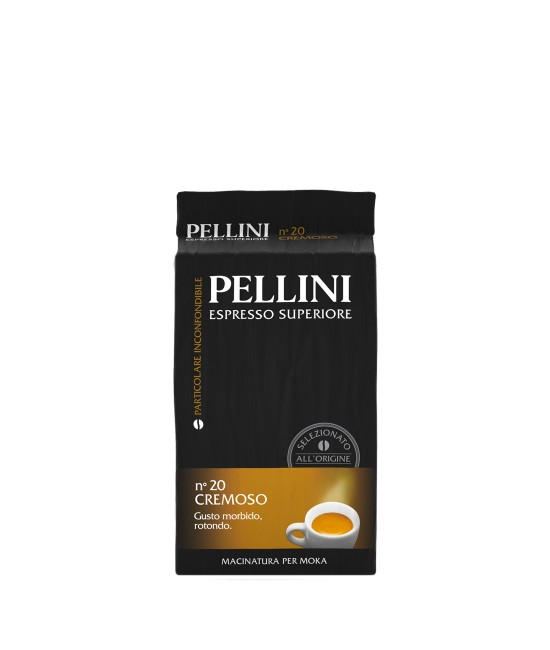 Pellini Espresso Superiore No 20 Cremoso cafea macinata 250 g Pellini Espresso Superiore No 20 Cremoso cafea macinata 250 g
