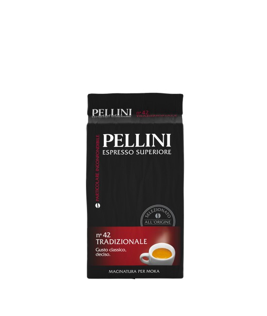 Pellini Espresso Superiore No 42 Tradizionale cafea macinata 250 g Pellini Espresso Superiore No 42 Tradizionale cafea macinata 250 g