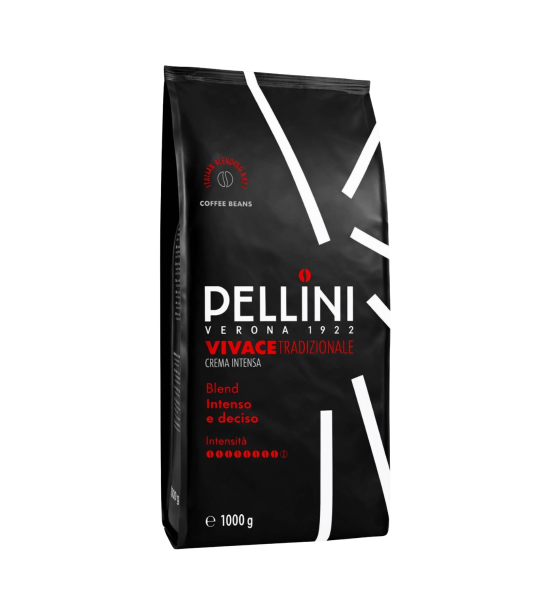Pellini Vivace Crema Tradizionale cafea boabe 1 kg Pellini Vivace Crema Tradizionale cafea boabe 1 kg - 1