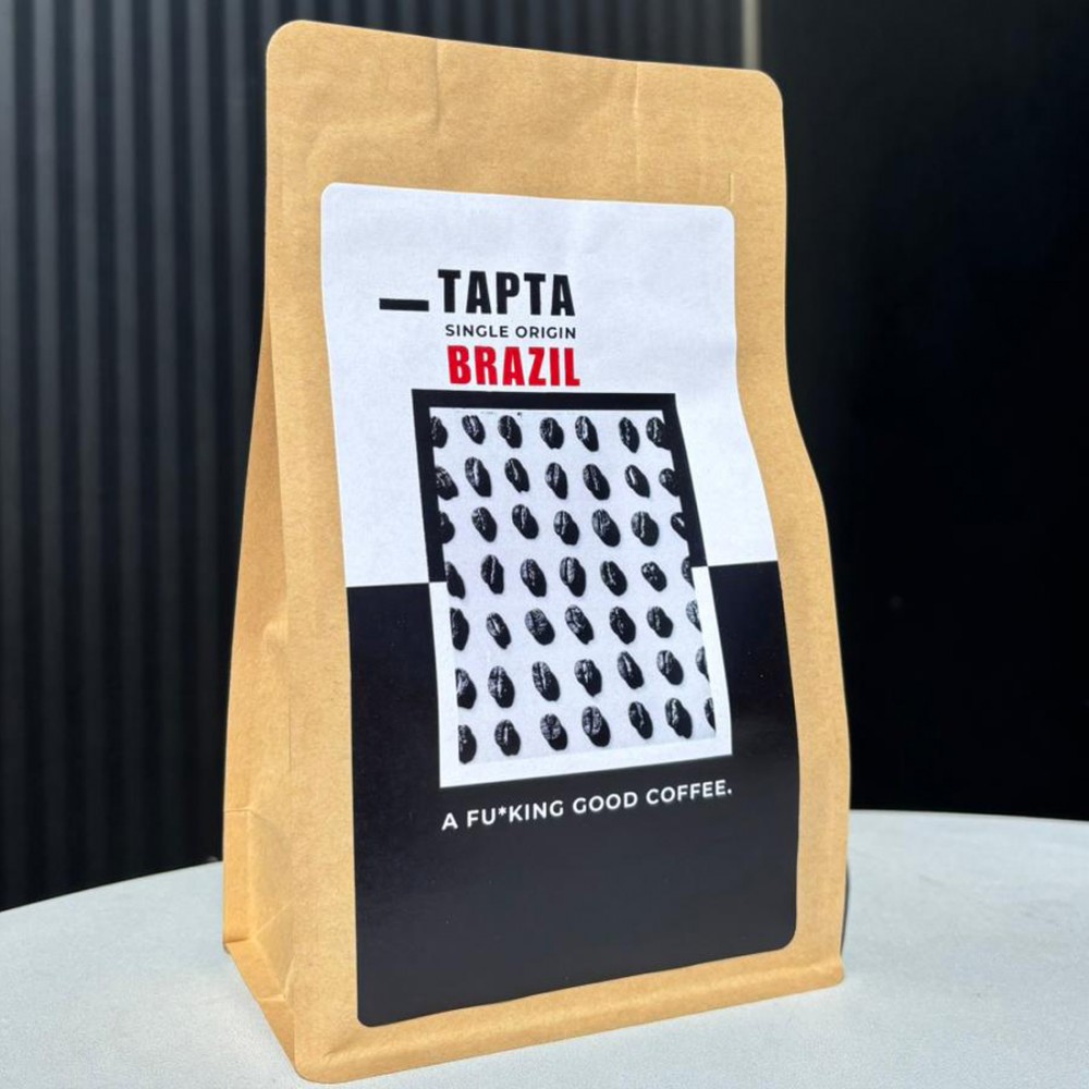 Tapta Brazilia - Program Nossa - Natural - cafea boabe 250 g Tapta Brazilia - Program Nossa - Natural - cafea boabe 250 g