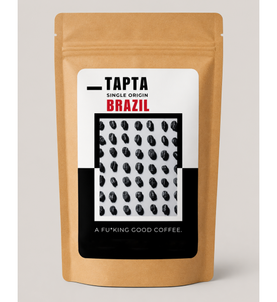 Tapta Brazilia - Program Nossa - Natural - cafea boabe 250 g - 1