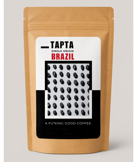 PRODUSE NOI - Tapta Brazilia - Program Nossa - Natural - cafea boabe 250 g