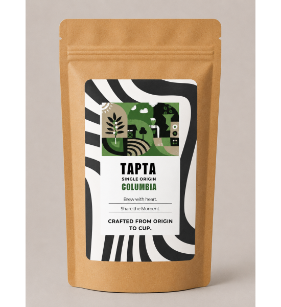 Tapta Columbia - Women - Washed - cafea boabe 250 g - 1