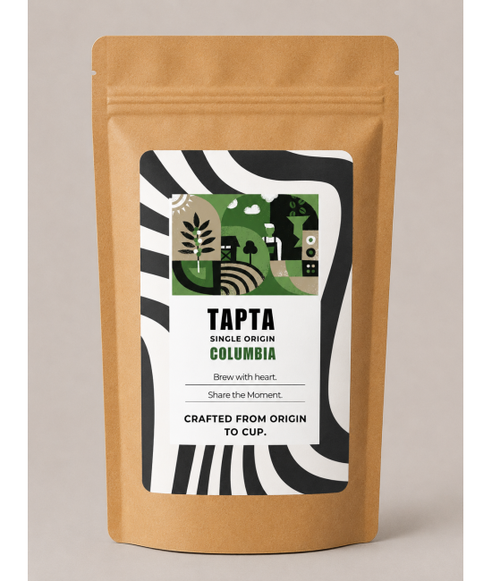 PRODUSE NOI - Tapta Columbia - Women - Washed - cafea boabe 250 g