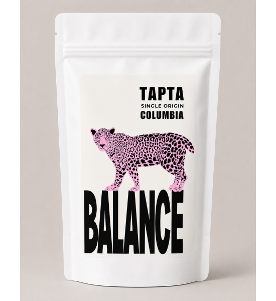 Tapta Columbia Balance - El Indio -  Natural - cafea boabe 250 g - 1