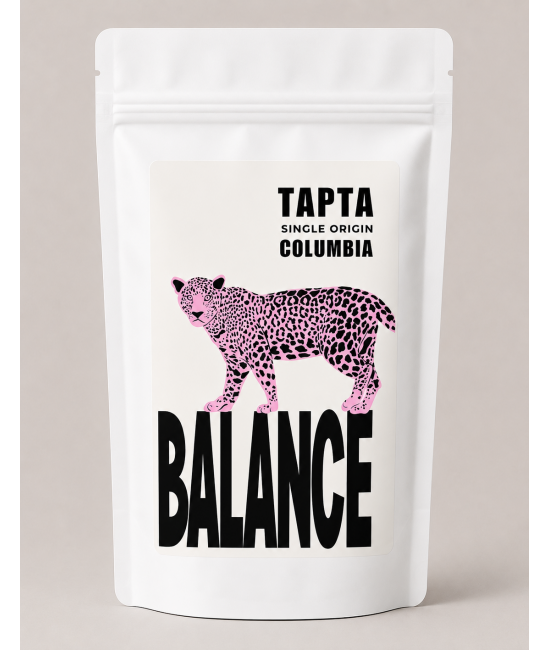 PRODUSE NOI - Tapta Columbia Balance - El Indio -  Natural - cafea boabe 250 g
