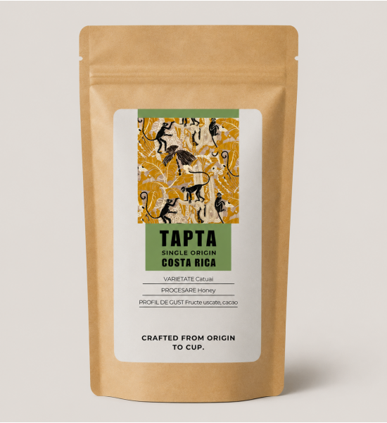 Tapta Costa Rica - Catuai - Honey - cafea boabe 250 g Tapta Costa Rica - Catuai - Honey - cafea boabe 250 g - 1
