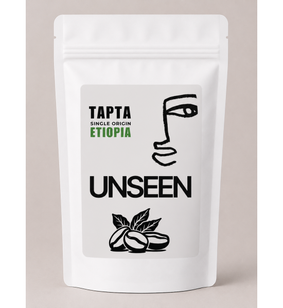 Tapta Etiopia Unseen - Buku Abel - Washed - cafea boabe 250 g - 1