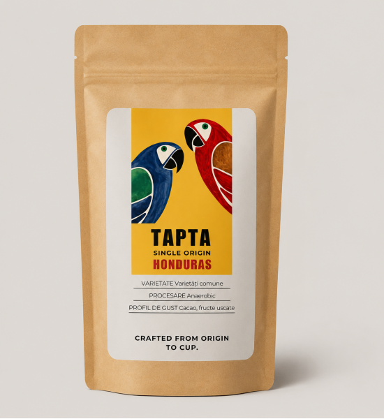 Tapta Honduras - Varietati Comune - Anaerobic - cafea boabe 250 g Tapta Honduras - Varietati Comune - Anaerobic - cafea boabe 250 g - 1