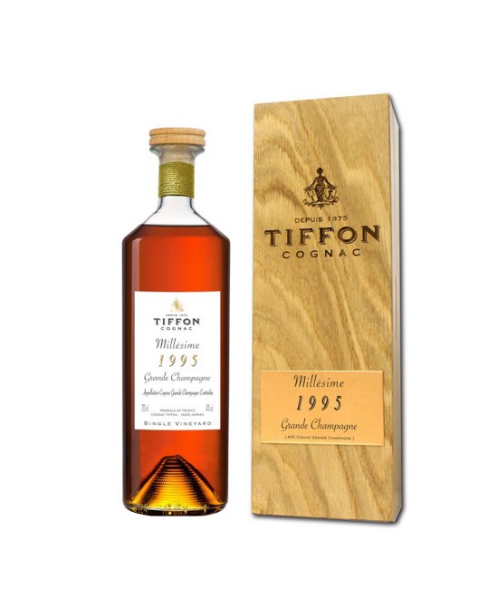 Tiffon Millesime 1995 Grande Champagne Cognac 0.7L Cognac Tiffon & Braastad & Dobbe - Tiffon Millesime 1995 Grande Champagne Cognac 0.7L