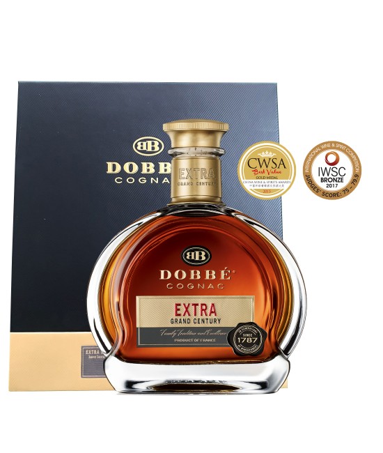Dobbe Extra Grand Century Cognac 0.7L Cognac Tiffon & Braastad & Dobbe - Dobbe Extra Grand Century Cognac 0.7L