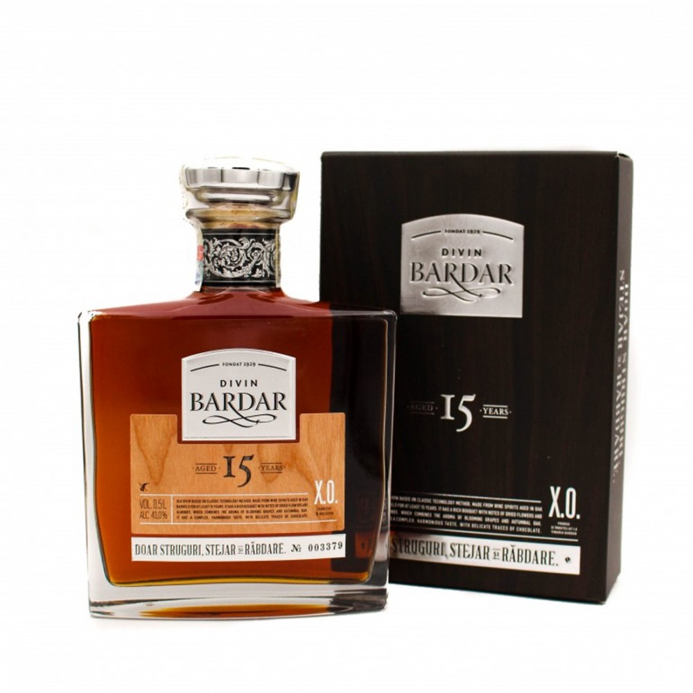 Bardar Gold 15 ani Divin X.O. 0.5L