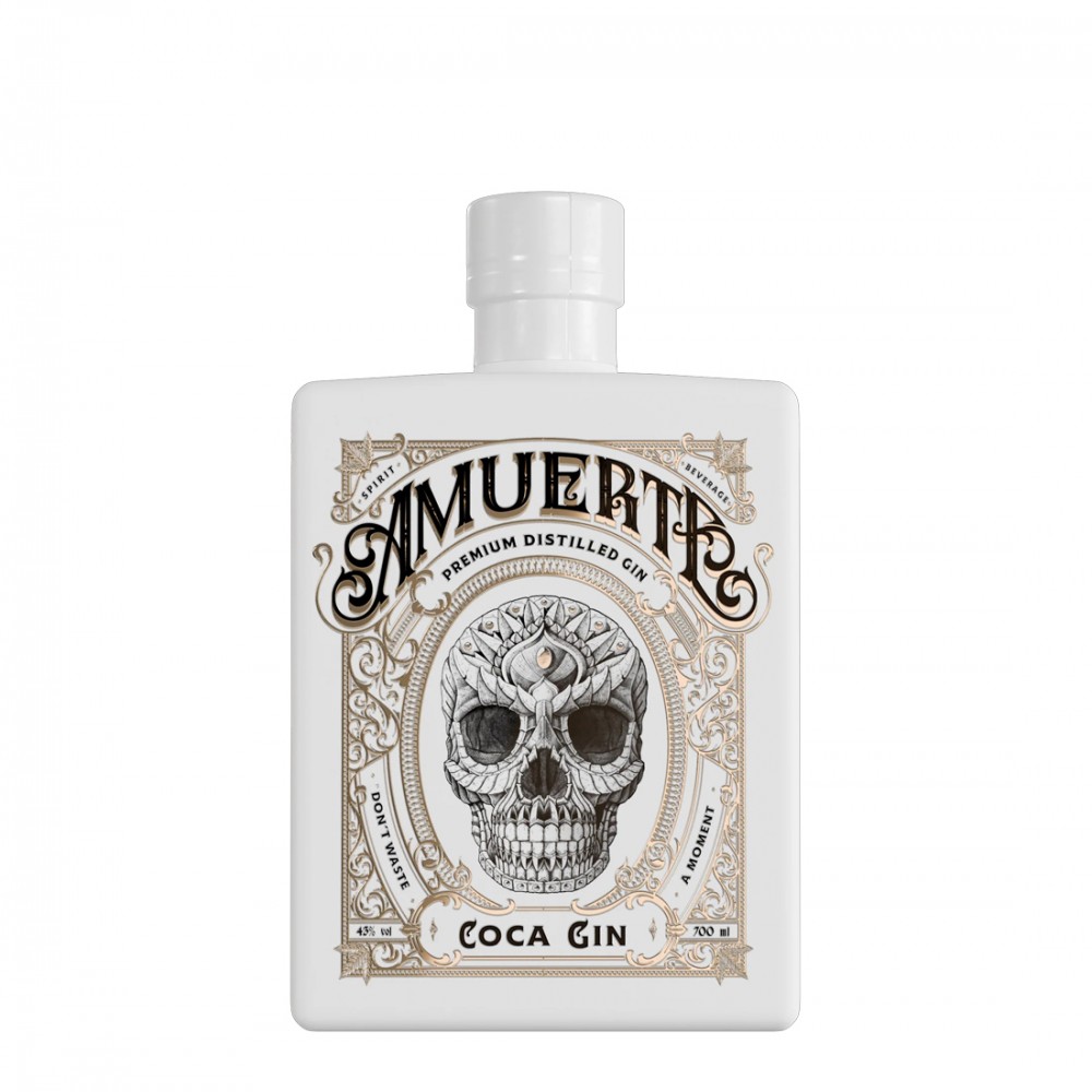 Amuerte Coca Leaf White Edition Gin 0.7L  Amuerte Coca Leaf White Edition Gin 0.7L