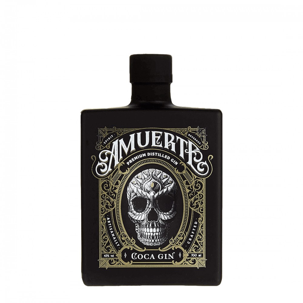 Amuerte Coca Leaf Black Edition Gin 0.7L Amuerte Coca Leaf Black Edition Gin 0.7L