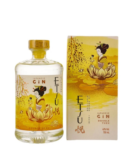 Etsu Double Yuzu Japanese Gin 0.7L GIN - Etsu Double Yuzu Japanese Gin 0.7L