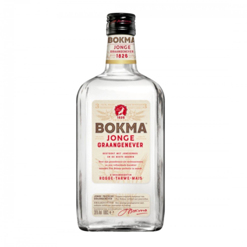 Bokma Jonge Graanjenever Gin 1L Bokma Jonge Graanjenever Gin 1L