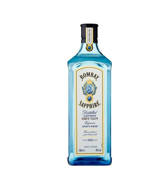 Bombay Sapphire 40% Gin 1L - 1