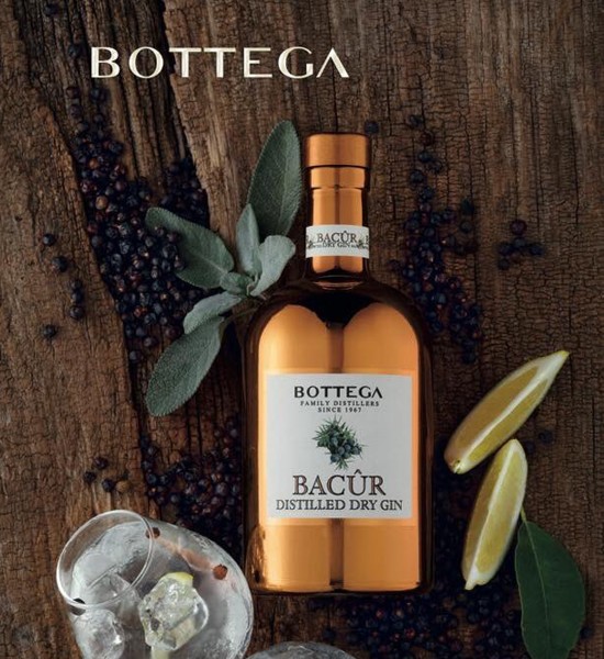 Bottega Bacur Distilled Dry Gin 0.7L Bottega Bacur Distilled Dry Gin 0.7L