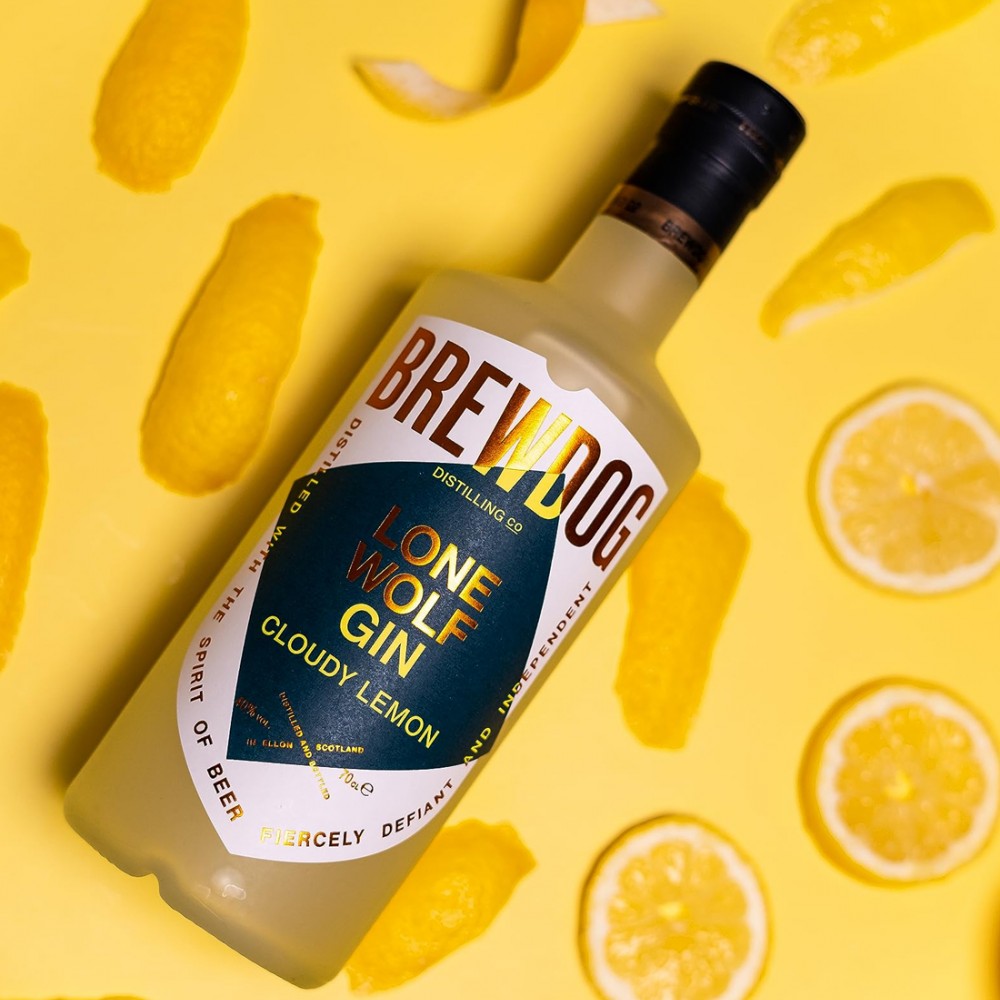 Brewdog Lone Wolf Cloudy Lemon Gin 0.7L Brewdog Lone Wolf Cloudy Lemon Gin 0.7L