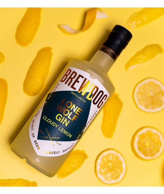 Brewdog Lone Wolf Cloudy Lemon Gin 0.7L Brewdog Lone Wolf Cloudy Lemon Gin 0.7L