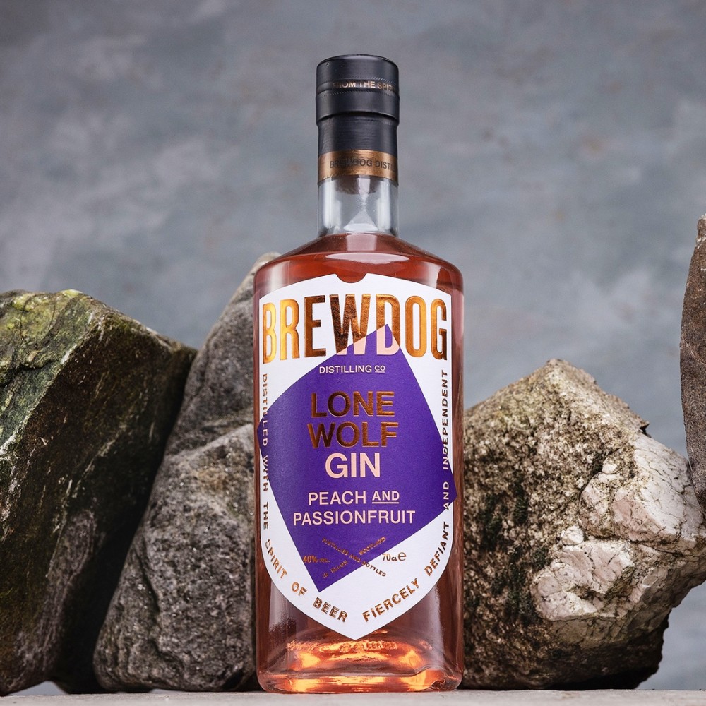 Brewdog Lone Wolf Peach and Passion Fruit Gin 0.7L Brewdog Lone Wolf Peach and Passion Fruit Gin 0.7L