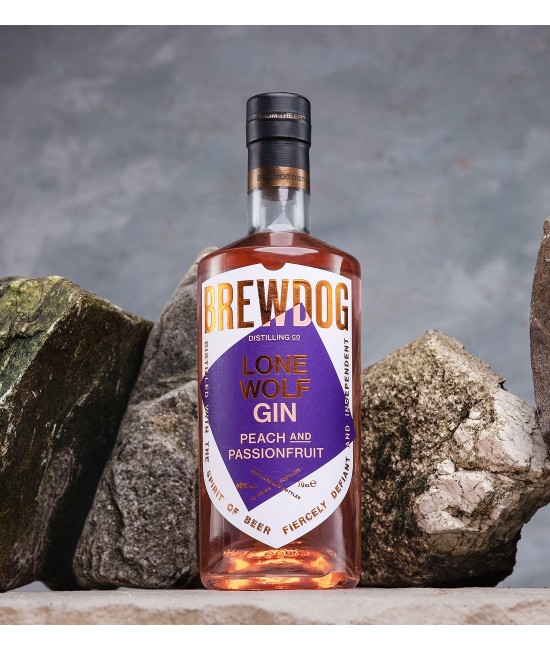 Brewdog Lone Wolf Peach and Passion Fruit Gin 0.7L Brewdog Lone Wolf Peach and Passion Fruit Gin 0.7L