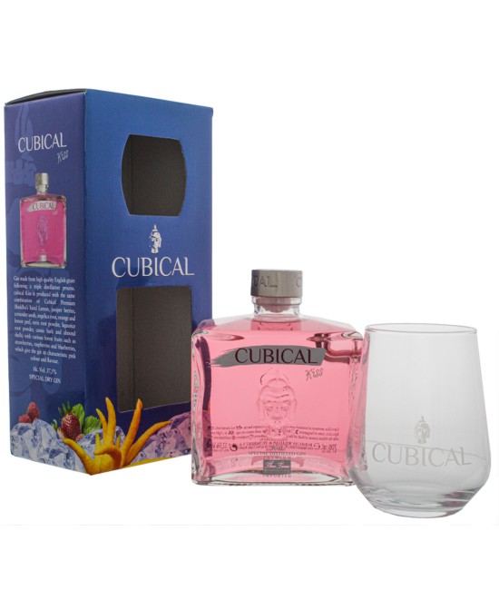 Cubical Kiss Gift Set Gin 0.7L Cubical Kiss Gift Set Gin 0.7L