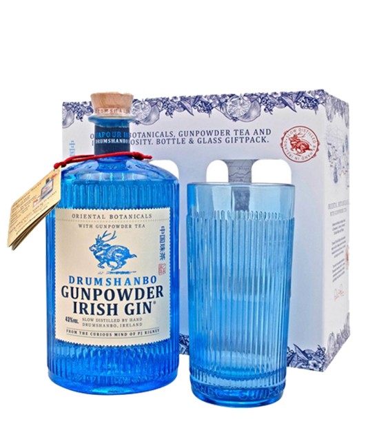 Drumshanbo Gunpowder Irish Gift Set Gin 0.5L Drumshanbo Gunpowder Irish Gift Set Gin 0.5L