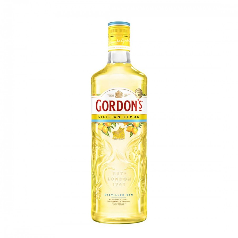 Gordon's Sicilian Lemon Gin 1L Gordon's Sicilian Lemon Gin 1L