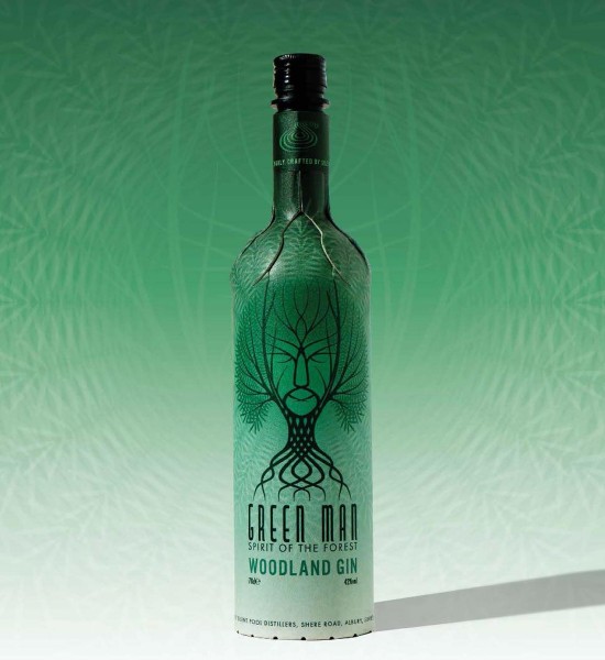 Green Man WoodLand Gin 0.7L - 1
