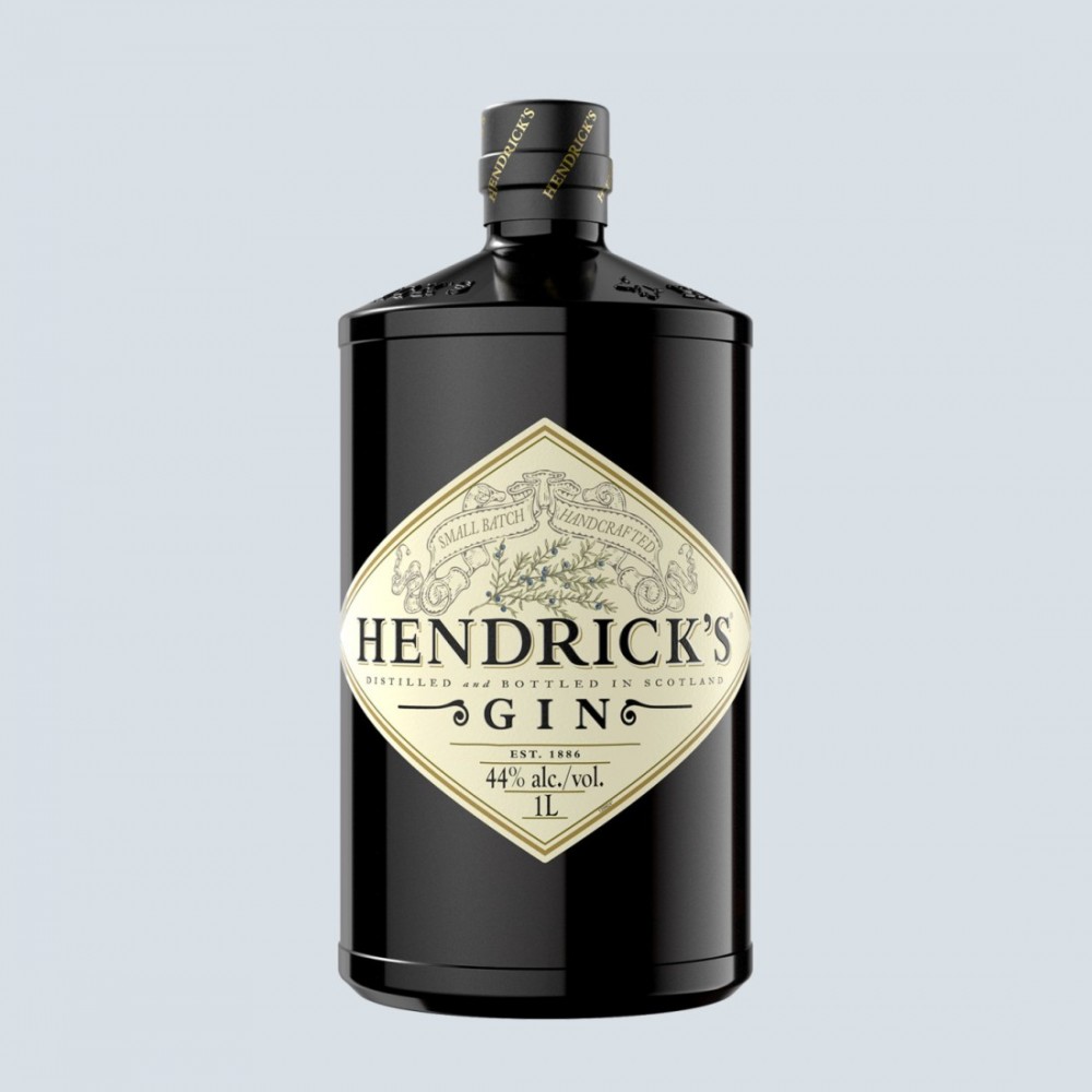 Hendrick's Small Batch Handcrafted Gin 1L