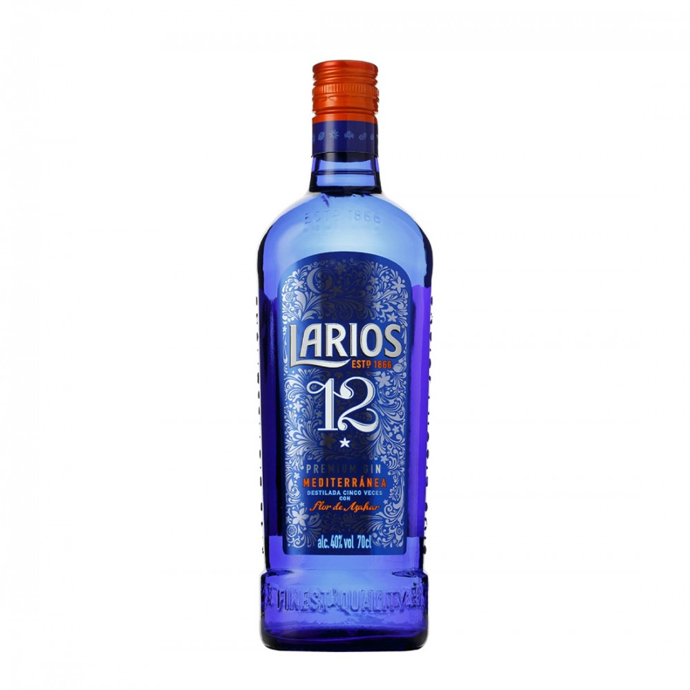 Larios Premium Mediterranea 12 Botanicals Gin 0.7L