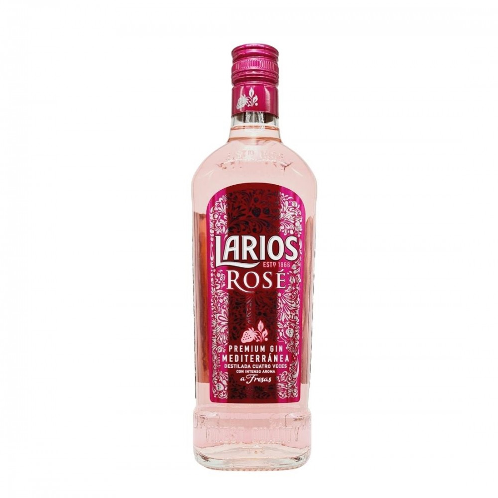 Larios Rose Premium Mediterranea Gin 0.7L Larios Rose Premium Mediterranea Gin 0.7L