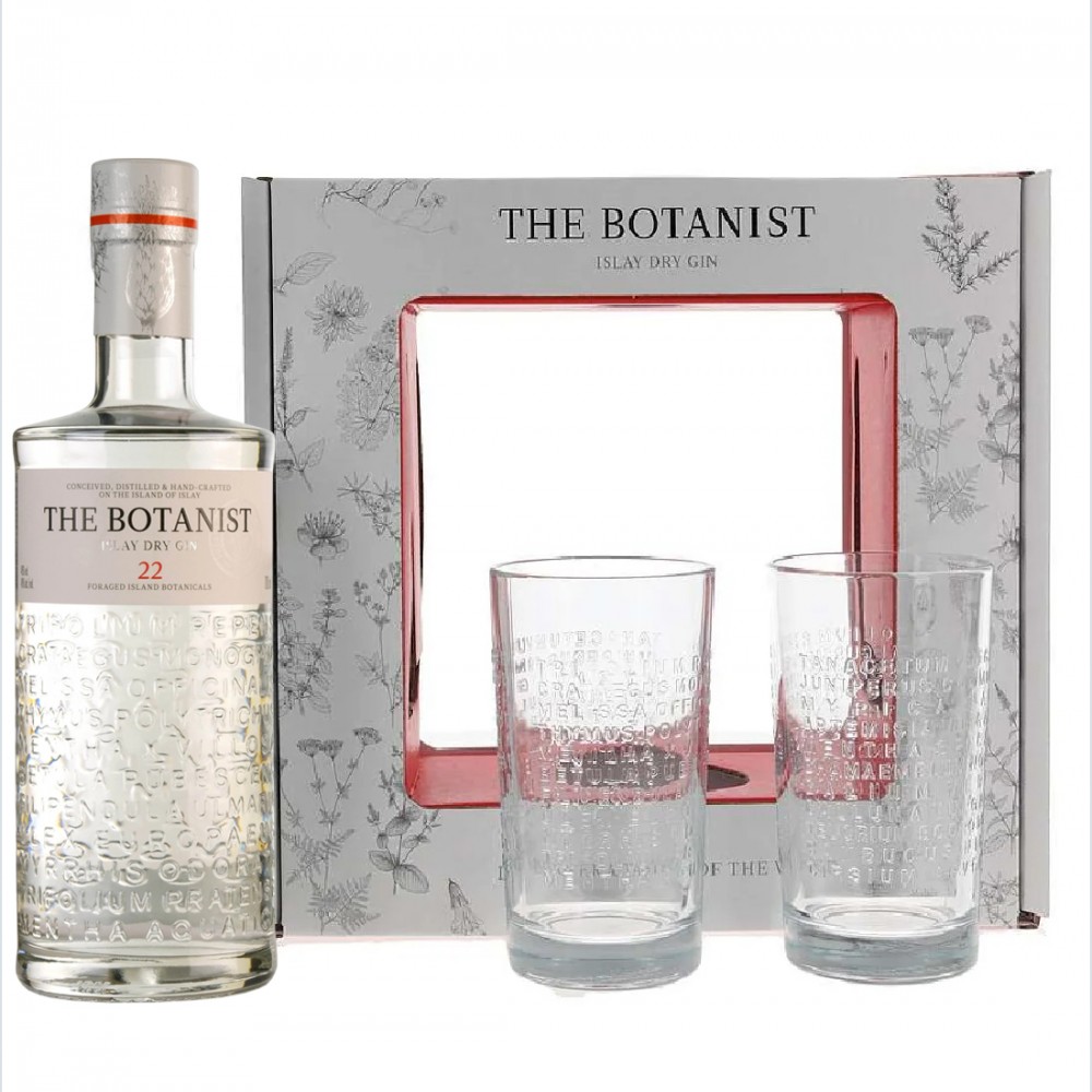 The Botanist Islay Gift Set Gin 0.7L