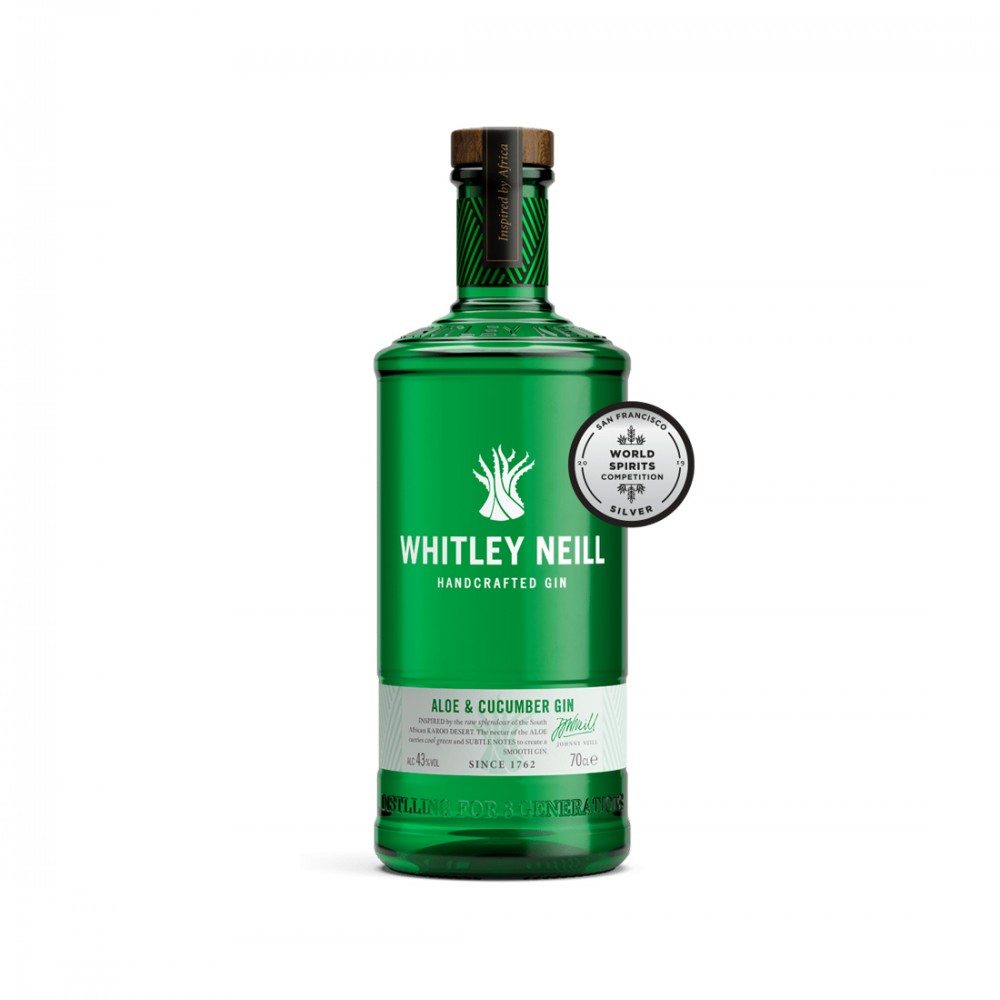 Whitley Neill Aloe & Cucumber Gin 0.7L Whitley Neill Aloe & Cucumber Gin 0.7L