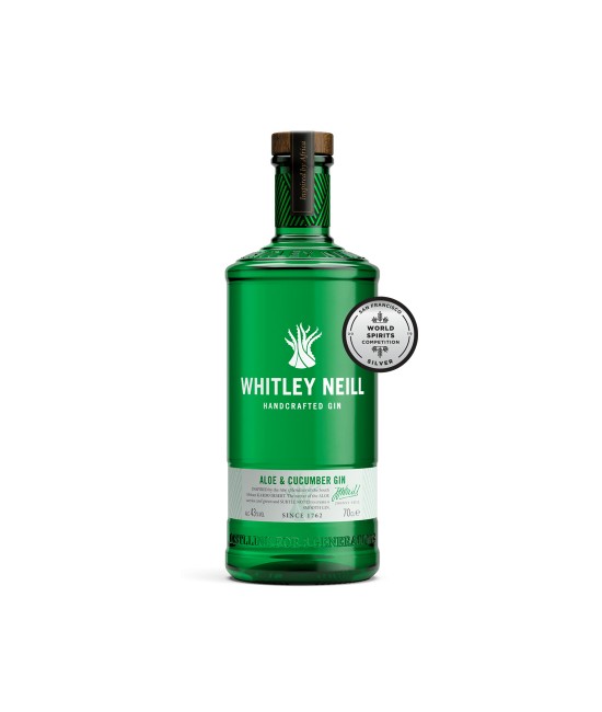 Whitley Neill Aloe & Cucumber Gin 0.7L Whitley Neill Aloe & Cucumber Gin 0.7L