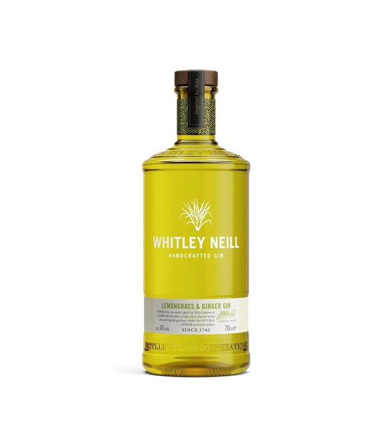 Whitley Neill Lemongrass & Ginger Gin 0.7L - 1