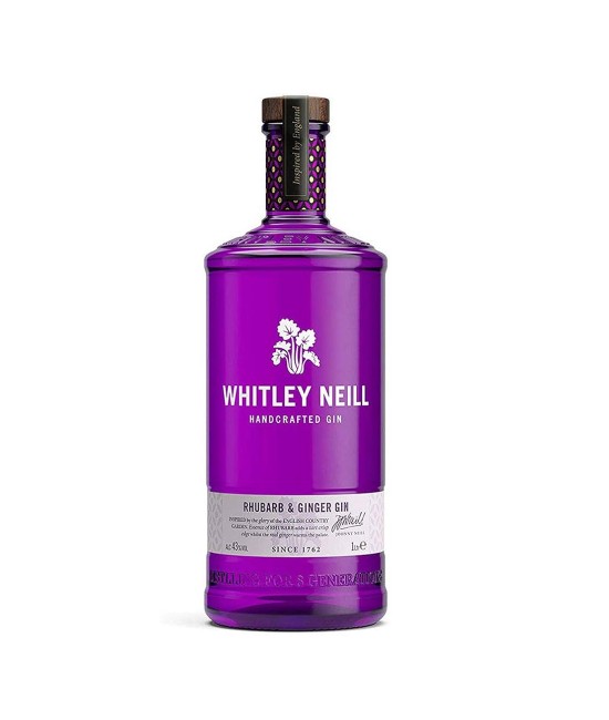 Whitley Neill Rhubarb & Ginger Gin 1L Whitley Neill Rhubarb & Ginger Gin 1L