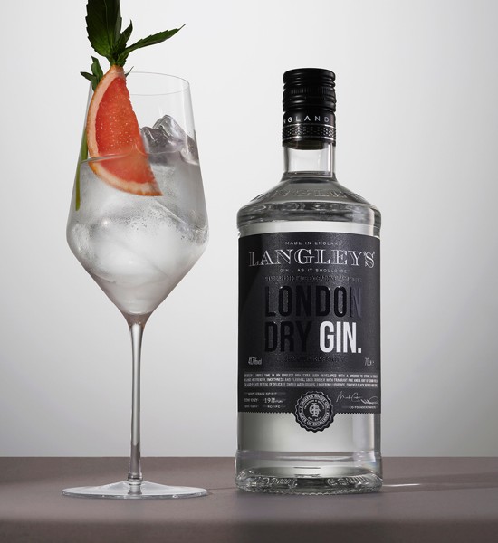 Langley`s London Dry Gin 0.7L - 1