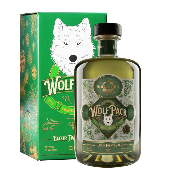 Magura Zamfirei Wolfpack Small Batch Elixir Twenty Gin Cutie 0.7L - 1