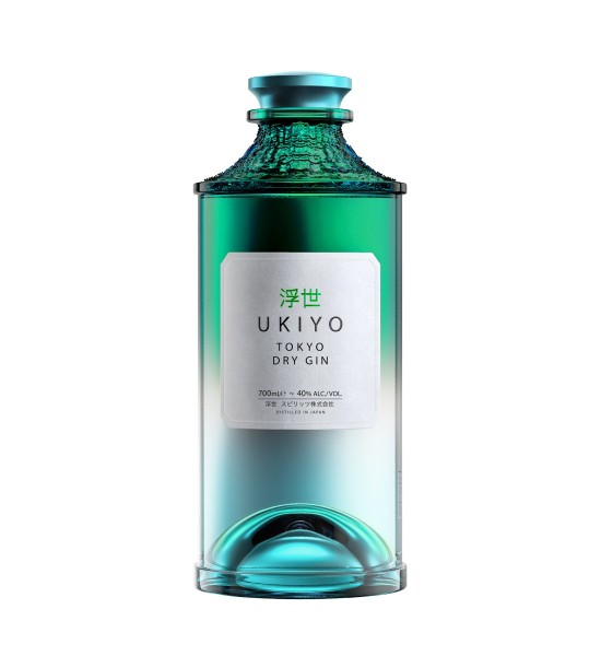 Ukiyo Japanese Tokyo Dry Gin 0.7L Ukiyo Japanese Tokyo Dry Gin 0.7L - 1