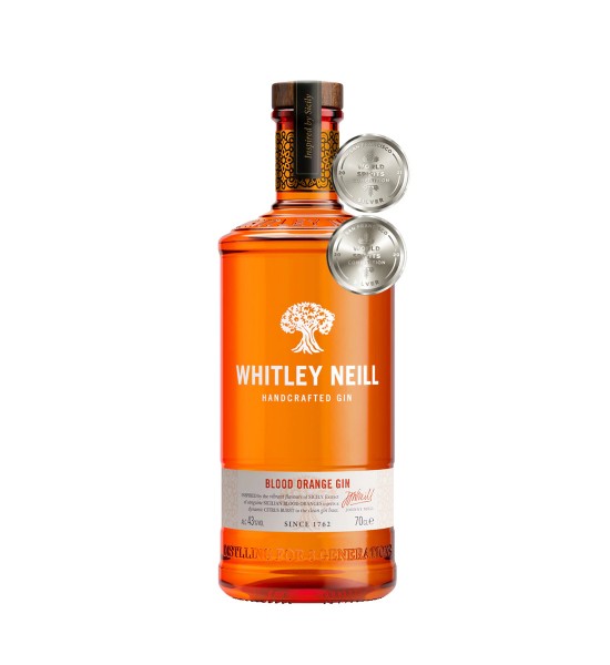 Whitley Neill Blood Orange Gin 0.7L - 1