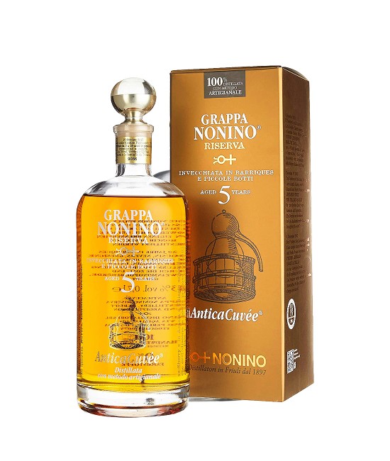 ALL PRODUCTS - Nonino Antica Cuvee Riserva Di Nonino In Barriques 5 Ani Grappa 0.7L