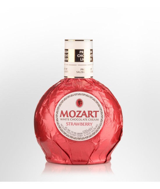 Mozart Strawberry White Chocolate Cream Lichior 0.5L Mozart Strawberry White Chocolate Cream Lichior 0.5L