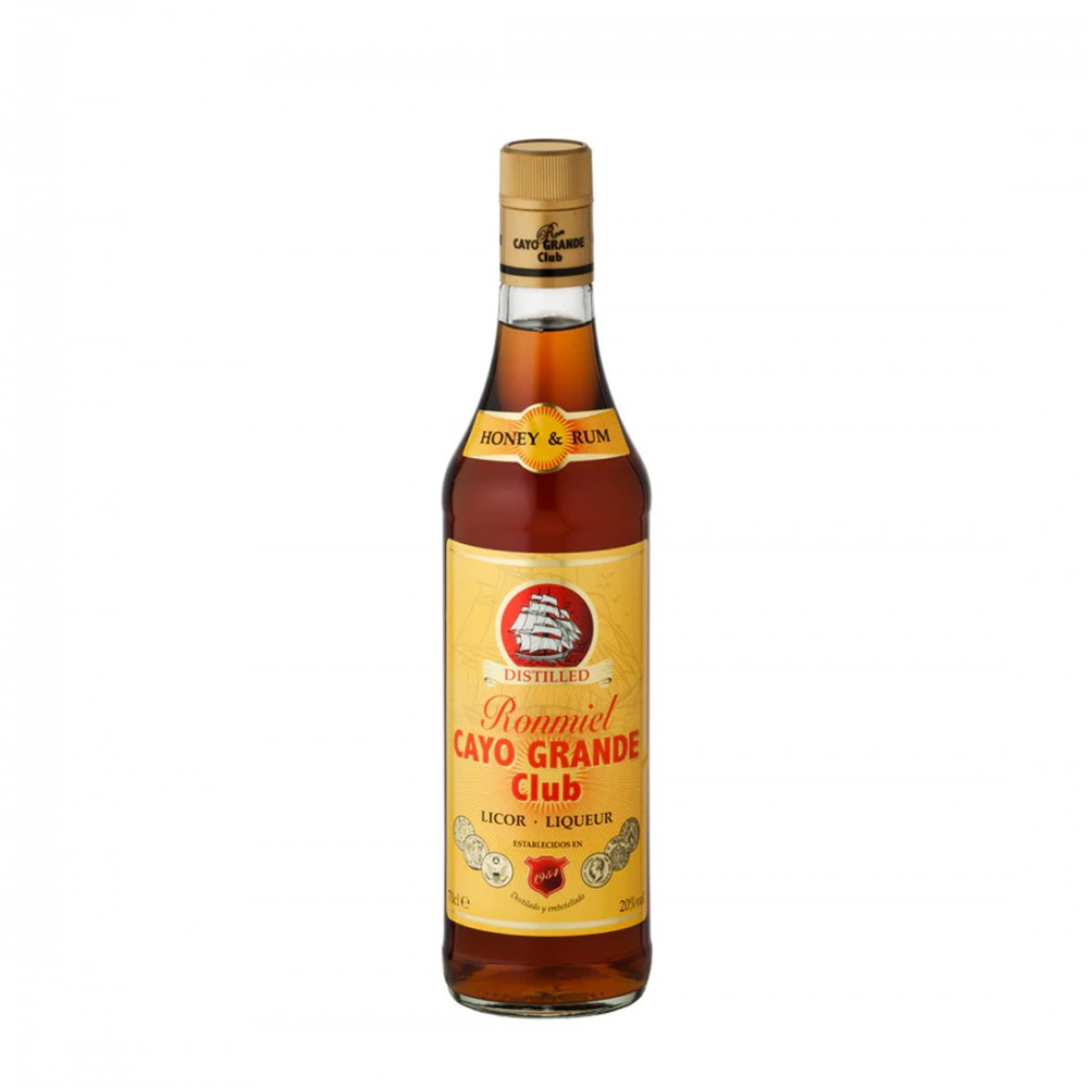 Cayo Grande Club Ronmiel Honey & Rum Lichior 0.7L