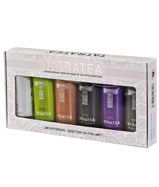 Tatratea Original Lichior Gift Set 6 sticle x 0.04L Tatratea Original Lichior Gift Set 6 sticle x 0.04L