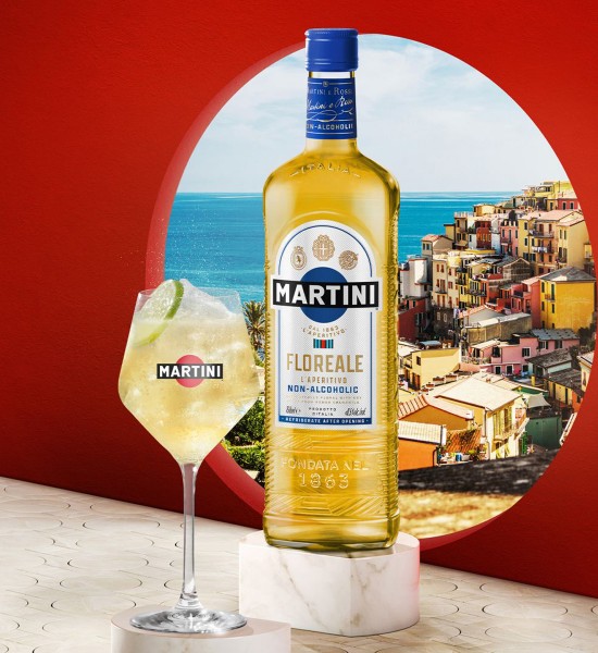 Martini Floreale Non-Alcoolic Aperitiv 0.75L - 1