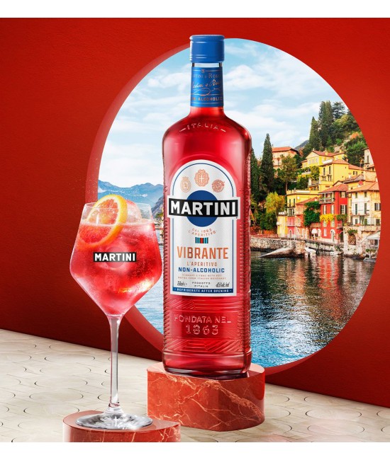 BAUTURI NON-ALCOOLICE - Martini Vibrante Non-Alcoolic Aperitiv 0.75L