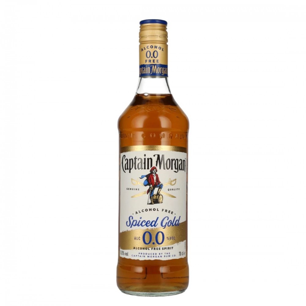 Captain Morgan Spiced Gold Non Alcoolic Rom Alternative 0.7L