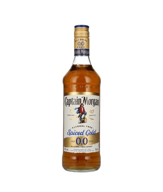 Captain Morgan Spiced Gold Non Alcoolic Rom Alternative 0.7L Captain Morgan Spiced Gold Non Alcoolic Rom Alternative 0.7L